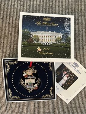 2024 white house historical association Christmas tree Ornament Jimmy Carter
